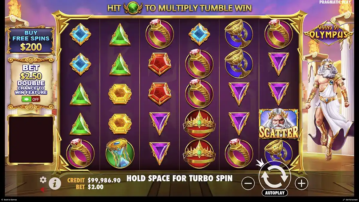 Оновлення слоту Gates of Olympus